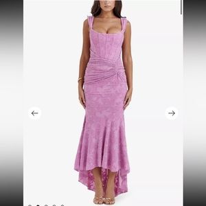 NWT House of CB Cesca Floral Dress Pink